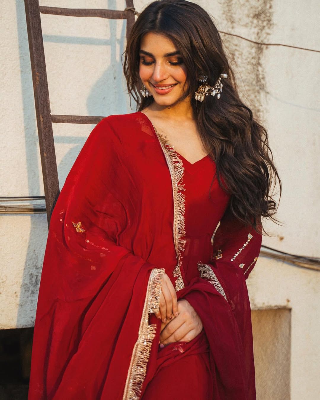 Festive Red Premium Suit Set | SARAk